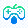 TapTap官方品牌Logo - 页脚版本，蓝色盾牌形状，内含足球图案和TapTap字样