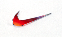著名体育品牌Nike标志 - 旋风 swoosh 图案