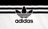 著名体育品牌Adidas标志 - 三条纹图案